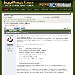 Support franais KUNENA - Pack prmod Kunna - Forum
