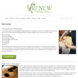Deep Tissue, Hot Stone, Sports, Relaxation, Swedish, Couples Massage in Wash Park, Denver