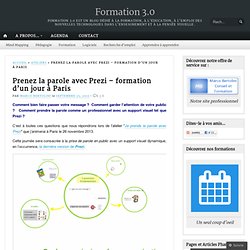 Prenez la parole avec Prezi – formation d’un jour à Paris