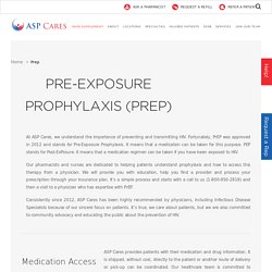 PrEP Pharmacy - Aspcares