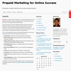 Prepaid Marketing for Online Success