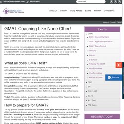 GMAT Preparation Coaching Classes, GMAT Training - Wisdom Mart