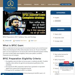 BPSC Preparation 2021: Syllabus, Tips, and Strategy