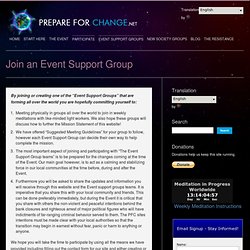 Prepare For Change » Join an Event Support Group