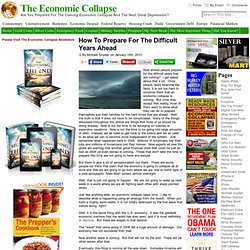 How To Prepare For An Economic Collapse