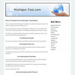 How to Prepare for the Michigan Test Battery