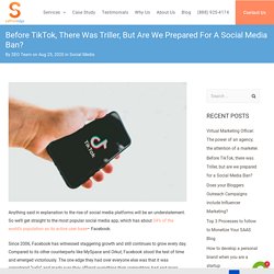 How to prepare if your social media platforms is banned in your country?
