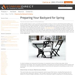 Preparing Your Backyard for Spring