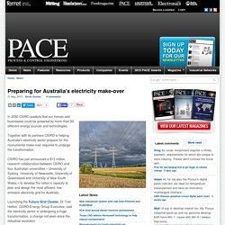 Preparing for Australia's electricity make-over
