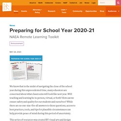 Preparing for School Year 2020-21
