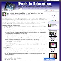 Preparing Your School for an iPad Implementation