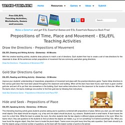 Prepositions - Time Place Movement