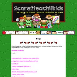 Bugs Theme- Preschool Themes- 2care2teach4kids