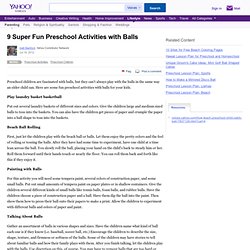 Ball activities | Pearltrees