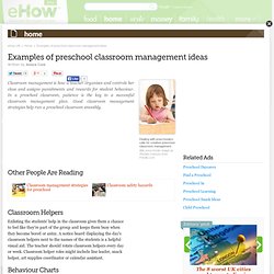 Classroom Organization Strategies