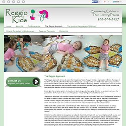A look at the Reggio Approach