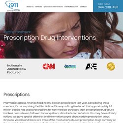 Prescription Drug Addiction Intervention
