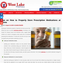 Tips on How to Properly Store Prescription Medications at Home
