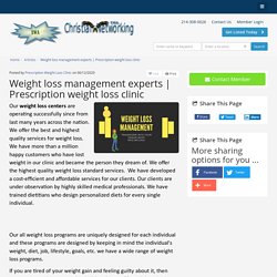 Prescription weight loss clinic - Christian Professional Network Articles By Prescription Weight Loss Clinic