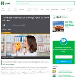 The Best Prescription Savings Apps to Save Money - Clark Howard