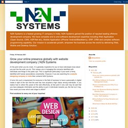 N2N Systems: Grow your online presence globally with website development company
