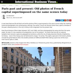 Paris past and present: Old photos of French capital superimposed on the same scenes today