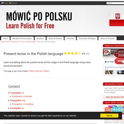 Present tense in the Polish language