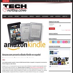 Amazon.com presenta eBooks Kindle en español