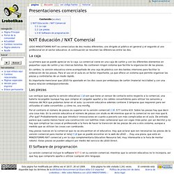 Presentaciones comerciales - Lrobotikas::::Wiki sobre Robotica con LEGO MINDSTORMS::::