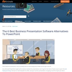 6 Best Business Presentation Software and PowerPoint Alternatives