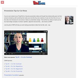 Presentation tips from Powtoon - animated online videos for free