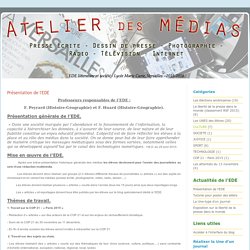 Présentation de l'EDE - Atelier des Médias