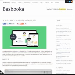 10 Best HTML/CSS Based Presentation Slides