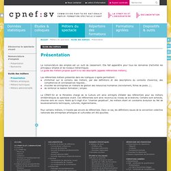 Commission Paritaire Emploi-Formation Spectacle Vivant (CPNEF-SV)