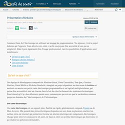 Présentation d’Arduino - Arduino : premiers pas en informatique embarquée