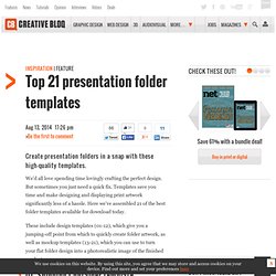 Top 21 presentation folder templates