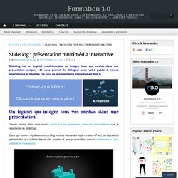 SlideDog : présentation multimédia interactive