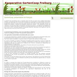 Kooperative GartenCoop Freiburg