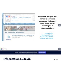 Présentation Ludovia 2016