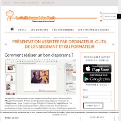 PRésentation Assistée par Ordinateur, outil de l'enseignant et du formateur