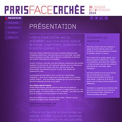 Présentation - Paris Face Cachée 2014