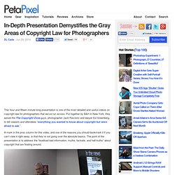 In-Depth Presentation Demystifies the Gray Areas of Copyright Law for Photographers