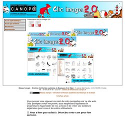 Présentation de Clic images 2.0 - CRDP de l'académie de Dijon