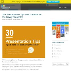 30+ Presentation Tips and Tutorials for the Savvy Presenter