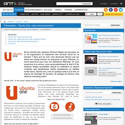 Commenter Présentation : Ubuntu One, votre cloud personnel ! : Introduction-Mozilla Firefox