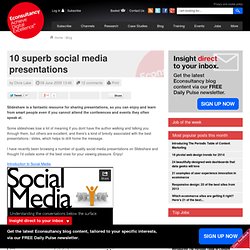 10 superb social media presentations