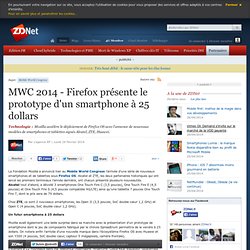 MWC 2014 - Firefox OS en force avec une nouvelle série de smartphones et tablettes
