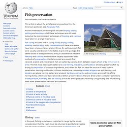 Fish preservation