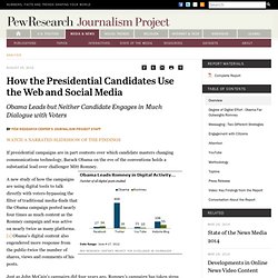 How the Presidential Candidates Use the Web and Social Media