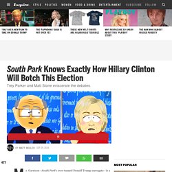 South Park Presidential Debates: Season 20 Takes on Donald Trump and Hillary Clinton in Episode Three
